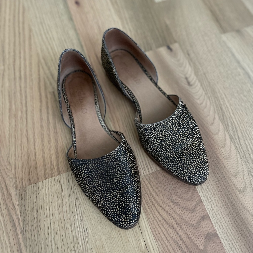 The Marisa d'Orsay Flat in Spotted Calf Hair - Madewell